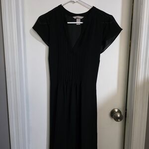 H&M Black Midi Dress